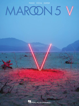 MAROON 5 - V PVG SHEET MUSIC BOOK