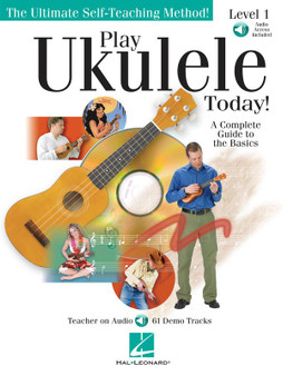 PLAY UKULELE TODAY BK/OLA LVL 1 SHEET MUSIC BOOK