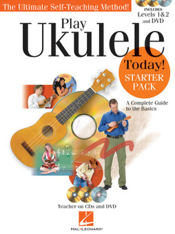 PLAY UKULELE TODAY STARTER PACK BK/CD/DVD SHEET MUSIC BOOK