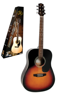 ESSEX   Acoustic Guitar Pack   Vintage Sunburst