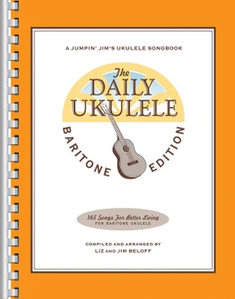 DAILY UKULELE BARITONE EDITION SHEET MUSIC BOOK