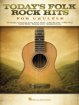 TODAYS FOLK ROCK HITS FOR UKULELE SHEET MUSIC BOOK