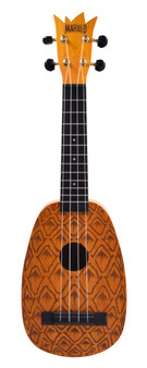 MAHALO Engraving  Series Soprano Ukulele - Pineapple