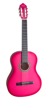 VALENCIA Series 100 Classical Guitar -Pink Sunburst Full Size