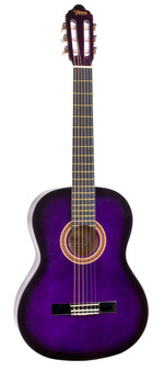 VALENCIA Series 100 Classical Guitar -Purple Sunburst Full Size