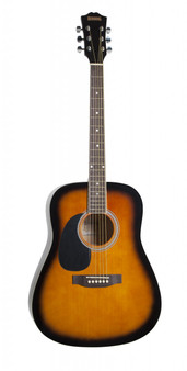 REDDING   Dreadnought Acoustic   Tobacco Sunburst (Left Hand)