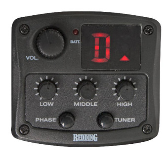 REDDING   Grand Concert Cutaway Electric/Acoustic   Natural