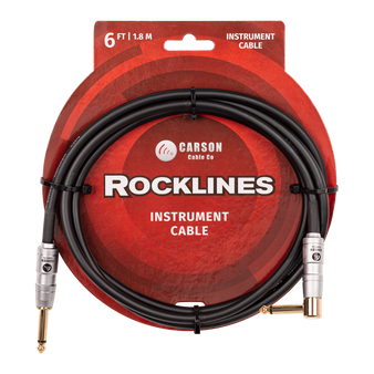6 foot noiseless guitar cable.
