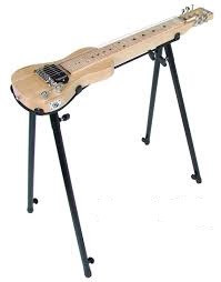 XTREME   Lap Steel Guitar Stand (Stand only, Guitar not included)   Black