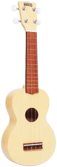 MAHALO Kahiko Series Soprano Ukulele Transparent Butterscotch.