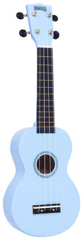 MAHALO Rainbow Series Soprano Ukulele Light Blue.