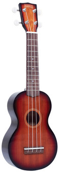 MAHALO Java Series Soprano Ukulele Three Tone Sunburst.