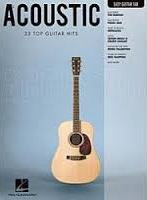 Acoustic   33 top guitar hits in easy arrangements with tab MUSIC BOOK