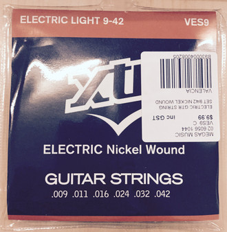 XTR    Electrical Light Guitar String Set (Nickel Wound)    9   42