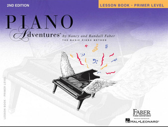 PIANO ADVENTURES LESSON PRIMER 2ND ED MUSIC BOOK