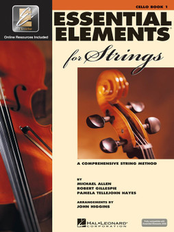 ESSENTIAL ELEMENTS FOR STGS BK1 CELLO EEI MUSIC BOOK