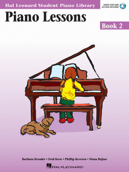 HLSPL PIANO LESSONS BK 2 BK/CD MUSIC BOOK