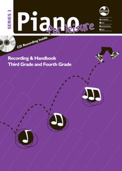 AMEB PIANO FOR LEISURE GR 3 TO 4 SERIES 3 CD/HANDBOOK MUSIC BOOK