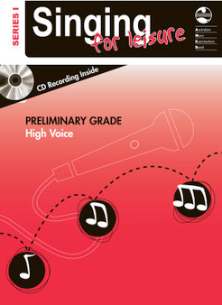SINGING FOR LEISURE BK/CD PRELIM HIGH SERIES 1 MUSIC BOOK