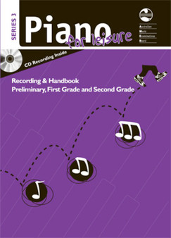 AMEB PIANO FOR LEISURE PRELIM TO GR 2 SERIES 3 CD HANDBOOK MUSIC BOOK