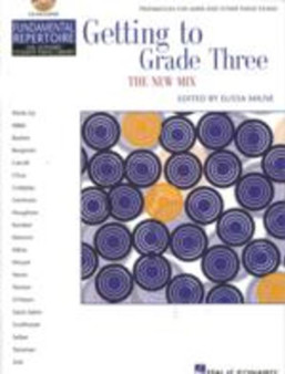 HLSPL GETTING TO GRADE THREE PIANO NEW MIX BK/CD MUSIC BOOK