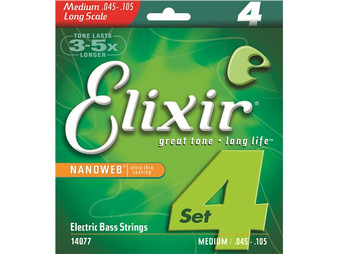 Elixir Bass Nano 4 String Medium 45 105