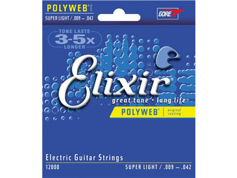 Elixir Electric Poly Super Light 9 42