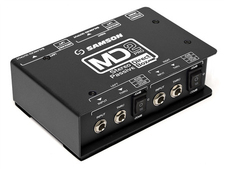 Samson  MD2PRO Pro Stereo Passive Direct Box