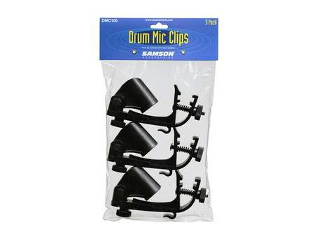 Samson  DMC100  Drum rim mount Mic Clip 3 pack