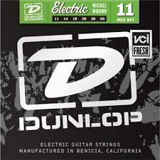 BOX OF 12   Dunlop   Electric Guitar Strings   11/50 (medium/heavy)