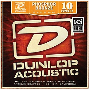 Dunlop   Acoustic Guitar Strings   10/48 (Extra Light)
