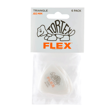 Dunlop Tortex ® Flex  Triangle Player s Pack. .60mm