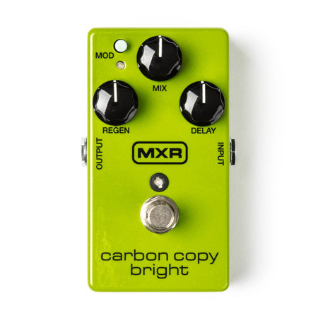 MXR Carbon Copy Bright Delay Guitar Effect Pedal