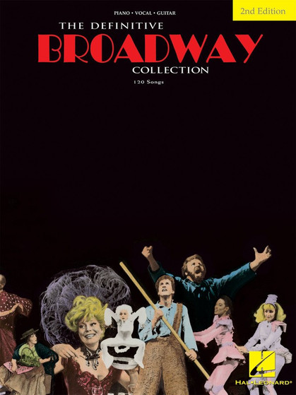 DEFINITIVE BROADWAY COLLECTION PVG MUSIC BOOK