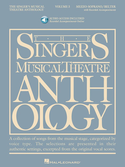 SINGERS MUSICAL THEATRE ANTH V3 MEZ SOP BK/OLA MUSIC BOOK