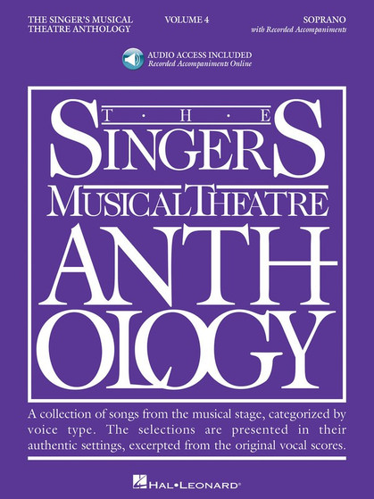 SINGERS MUSICAL THEATRE ANTH V4 SOP BK/OLA MUSIC BOOK