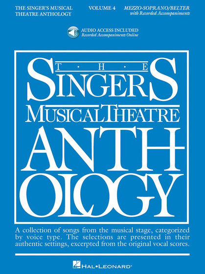 SINGERS MUSICAL THEATRE ANTH V4 MEZ SOP BK/OLA MUSIC BOOK