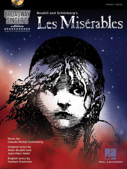 LES MISERABLES BROADWAY SINGERS EDITION BK/CD MUSIC BOOK