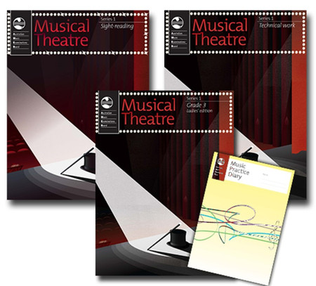 AMEB MUSICAL THEATRE SERIES 1 GR 3 LADIES STD PACK MUSIC BOOK