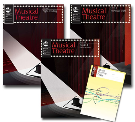 AMEB MUSICAL THEATRE SERIES 1 GR 4 LADIES STD PACK MUSIC BOOK