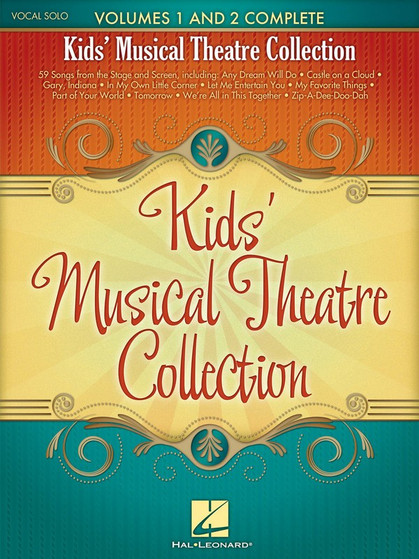 KIDS MUSICAL THEATRE COLLECTION V1 & V2 COMP BK MUSIC BOOK