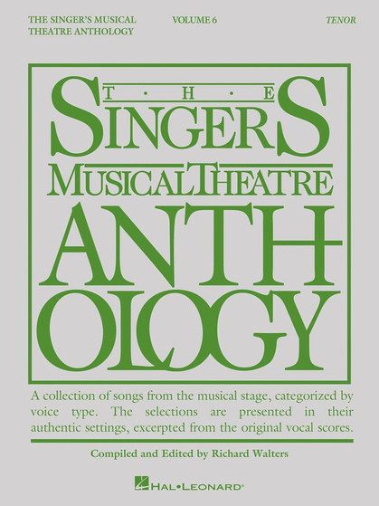 SINGERS MUSICAL THEATRE ANTH V6 TENOR MUSIC BOOK