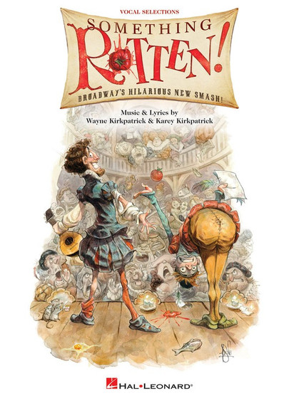 SOMETHING ROTTEN! VOCAL SELECTIONS MUSIC BOOK
