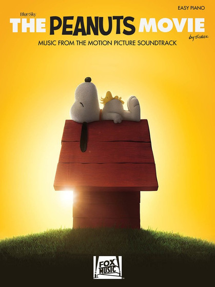 PEANUTS MOVIE EASY PIANO MUSIC BOOK