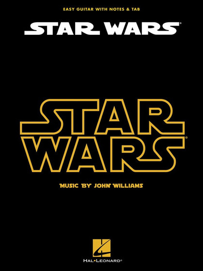 STAR WARS EASY GUITAR NOTES & TAB MUSIC BOOK