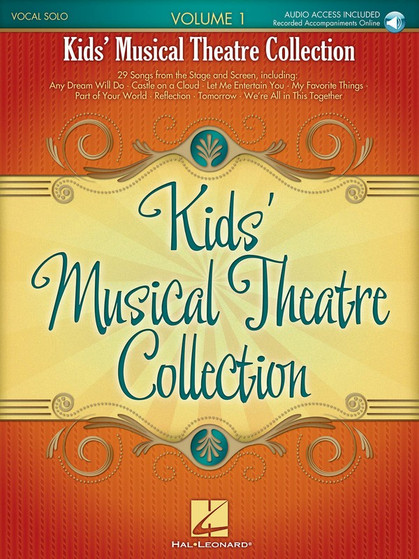 KIDS MUSICAL THEATRE COLLECTION V1 BK/OLA MUSIC BOOK