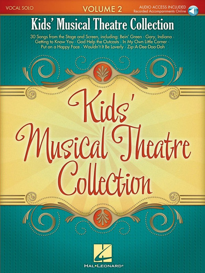 KIDS MUSICAL THEATRE COLLECTION V2 BK/OLA MUSIC BOOK