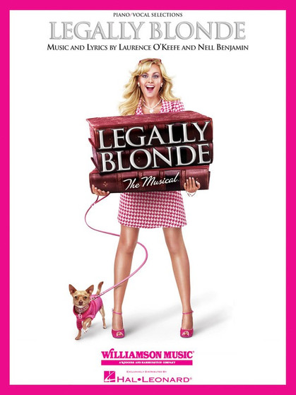 LEGALLY BLONDE SELECTIONS PVG MUSIC BOOK