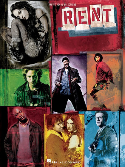 RENT MOVIE VOCAL SELECTIONS PVG MUSIC BOOK