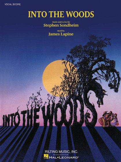 INTO THE WOODS VOCAL SCORE MUSIC BOOK
